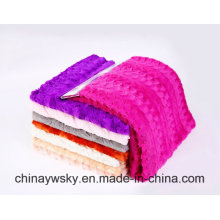 100 Polyester China Embossed Kintted PV Fleece